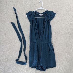 Loft romper with pockets